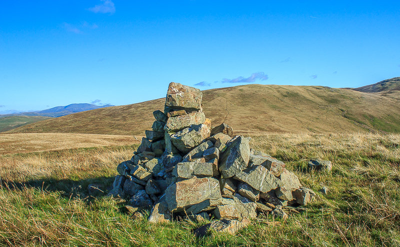 Owsen Fell's summit cairn Owsen Fell's summit cairn